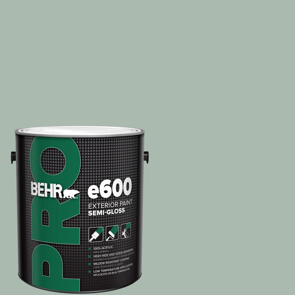 BEHR PRO 1 gal. #PPU11-14 Zen Semi-Gloss Exterior Paint