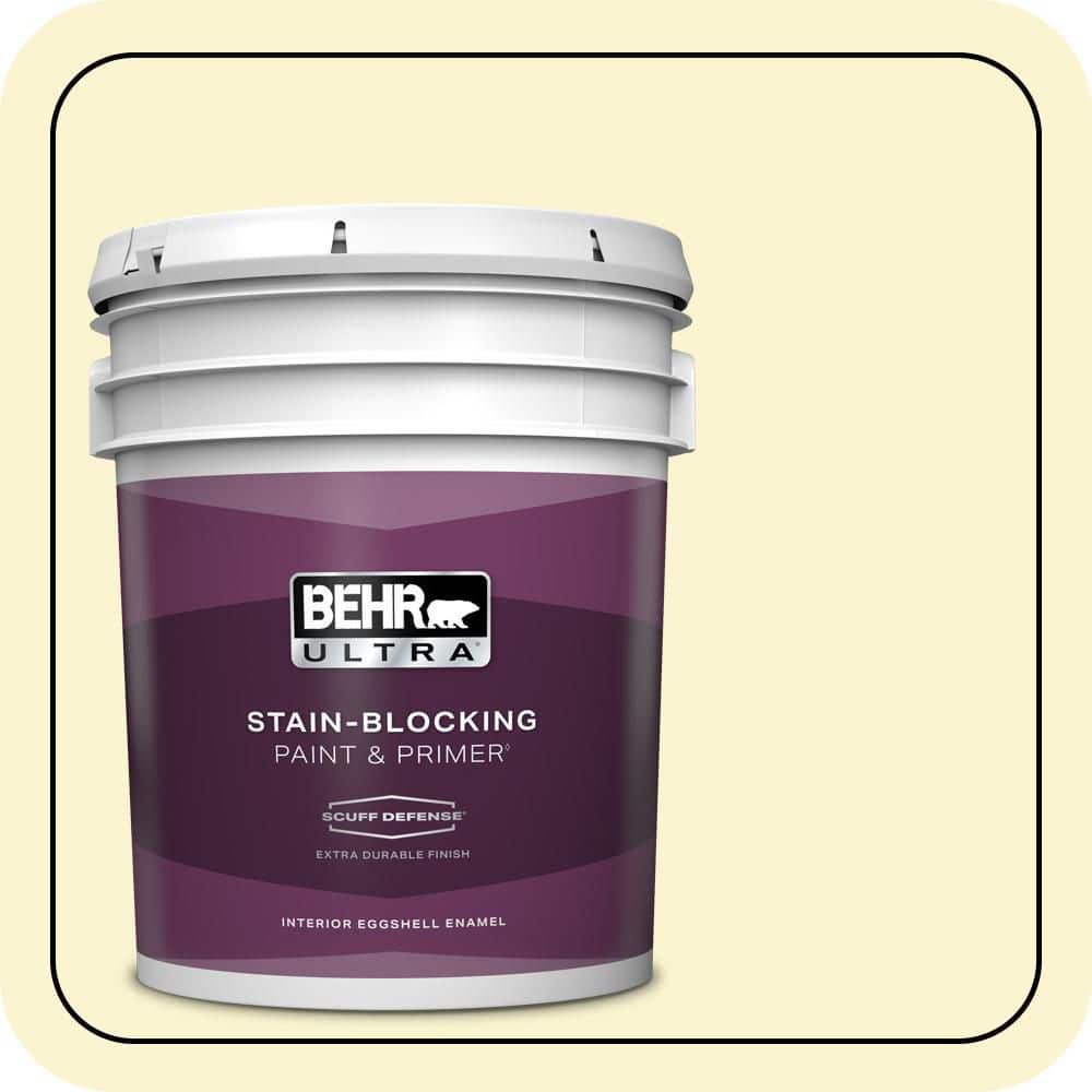 BEHR ULTRA 5 gal. #P310-1 Effervescent Extra Durable Eggshell Enamel Interior Paint & Primer