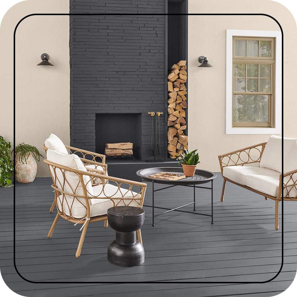 BEHR DECKplus #N530-5 Color Waterproofing Exterior Wood Stain (4)