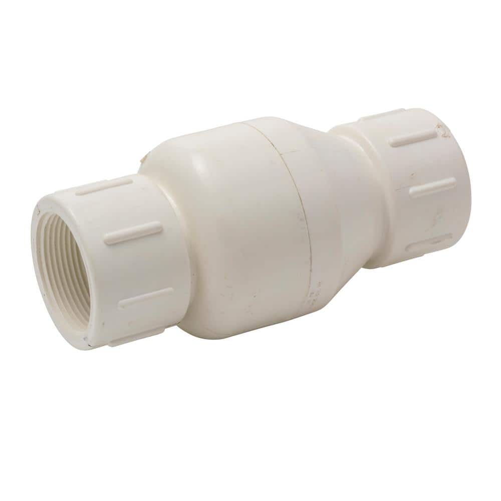 Everbilt 1-1/2 in. PVC FIP x FIP Sch. 40 Check Valve