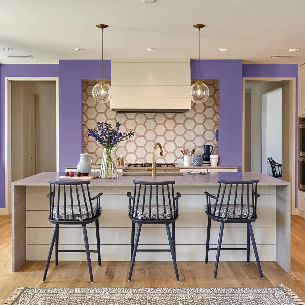 BEHR PRO 1 gal. #P560-6 Just a Fairytale Semi-Gloss Interior Paint (3)