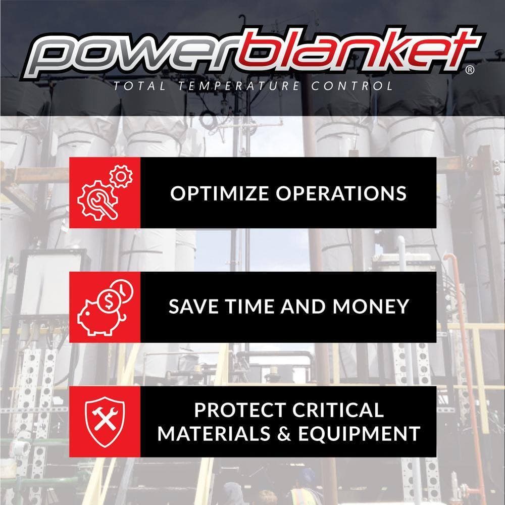 Powerblanket Insulated and Heated Ground Thawing Blanket, Epoxy Curing Blanket, 3 ft. x 4 ft., Fixed Temp 150°F, Thaws - 12"- 24"/hr (2)