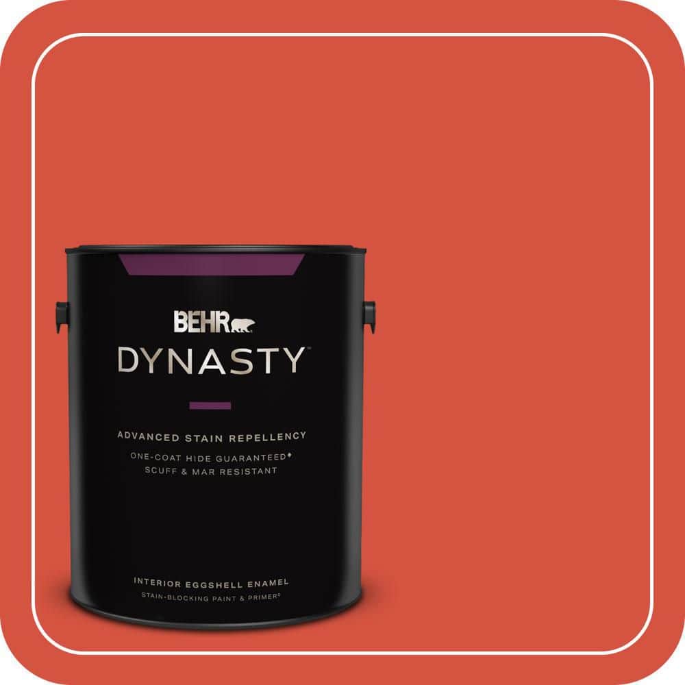 BEHR DYNASTY 1 gal. #T18-12 Spirit Warrior Eggshell Enamel Interior Stain-Blocking Paint & Primer