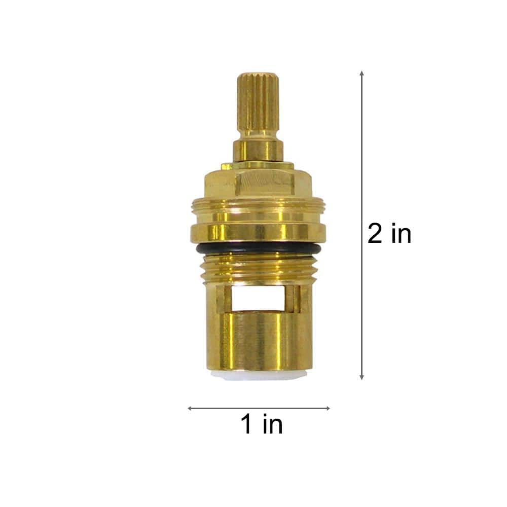 Everbilt 2 in. 20pt Broach Left Hand Stem for Most Brands (4)