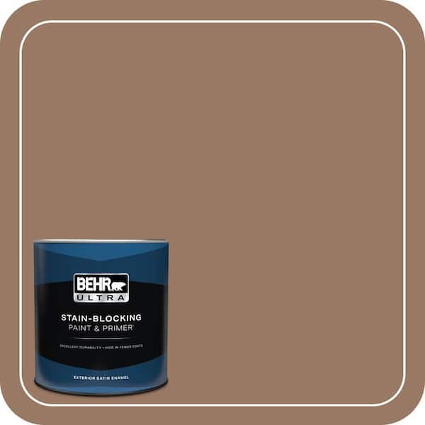 BEHR PREMIUM PLUS #250F-5 Fudge Bar Enamel Low Odor & Primer (2)