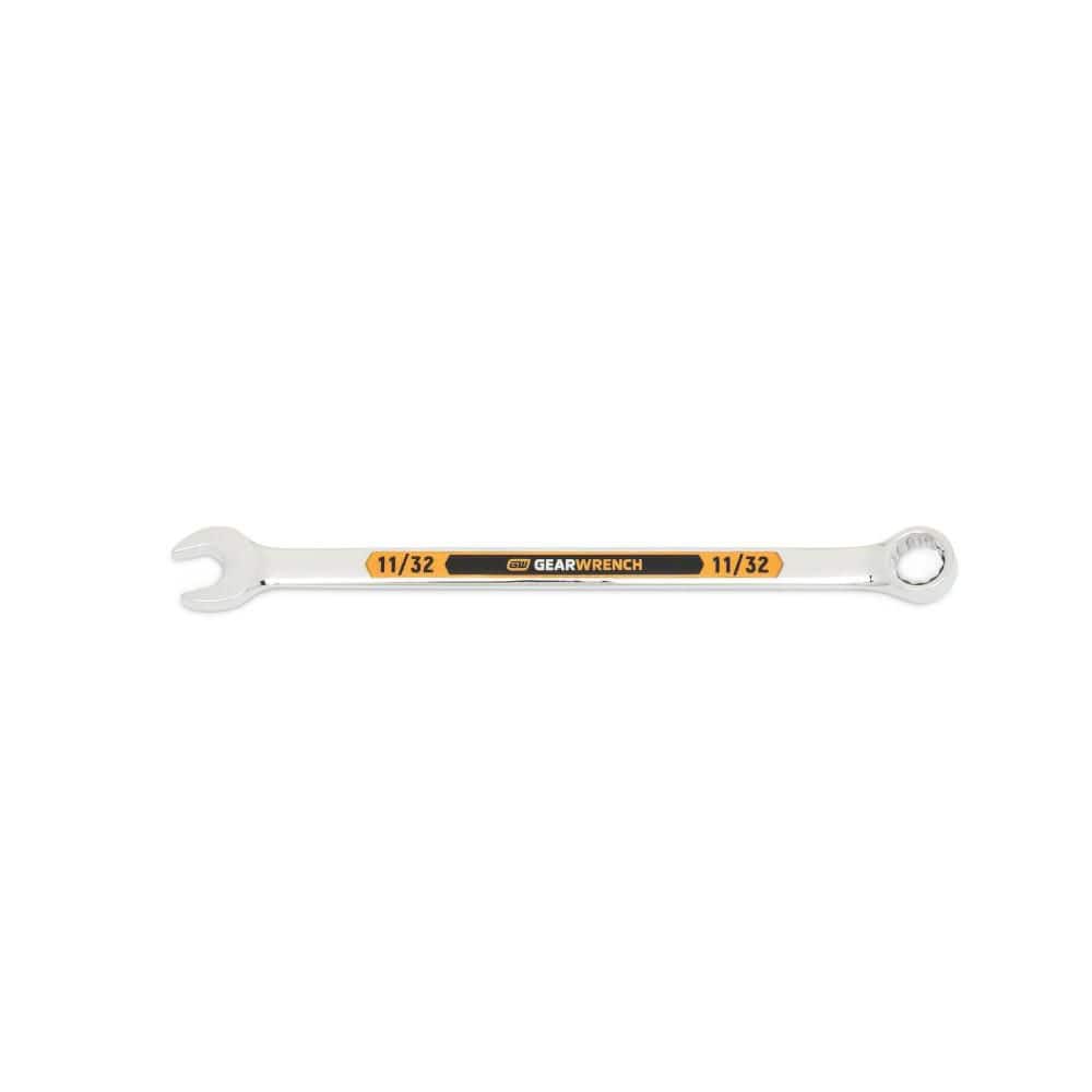 GEARWRENCH 11/32 in. 12-Point Hi-Viz Long Pattern Combination Wrench (1)