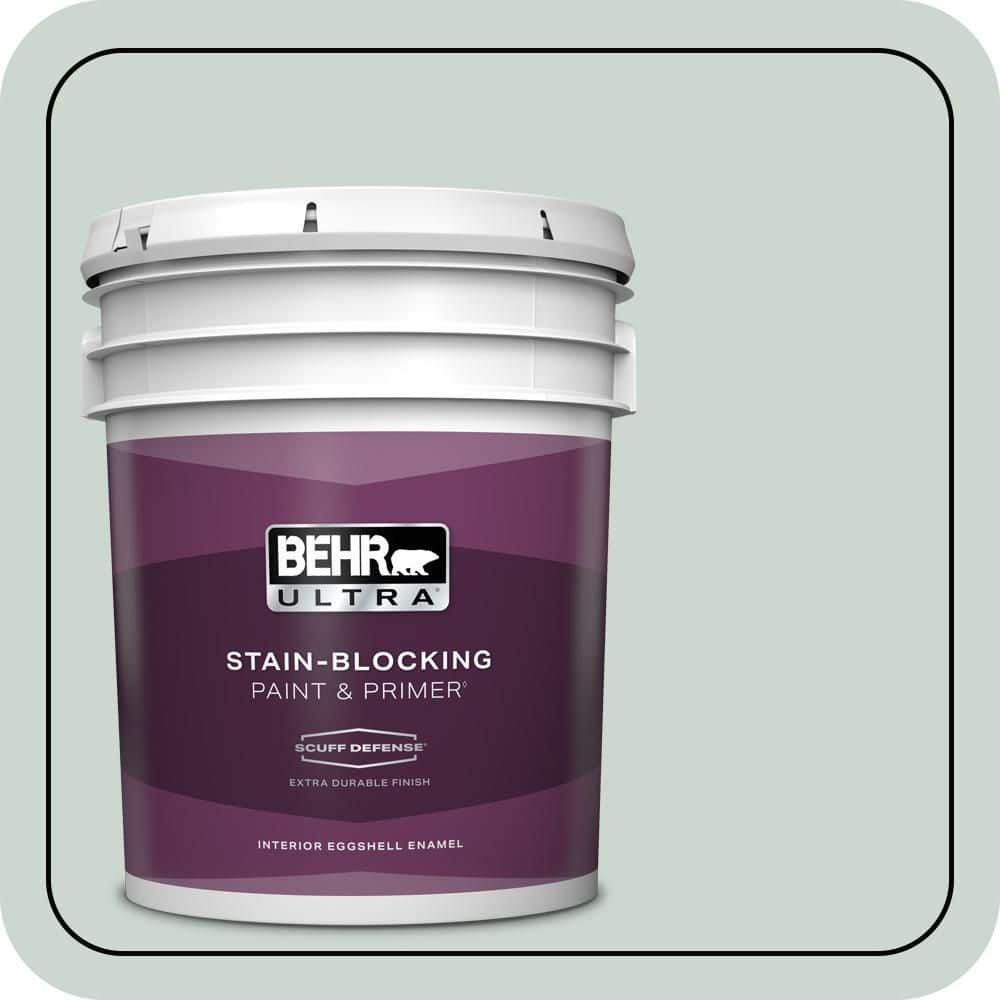 BEHR ULTRA 5 gal. #MQ3-21 Breezeway Extra Durable Eggshell Enamel Interior Paint & Primer