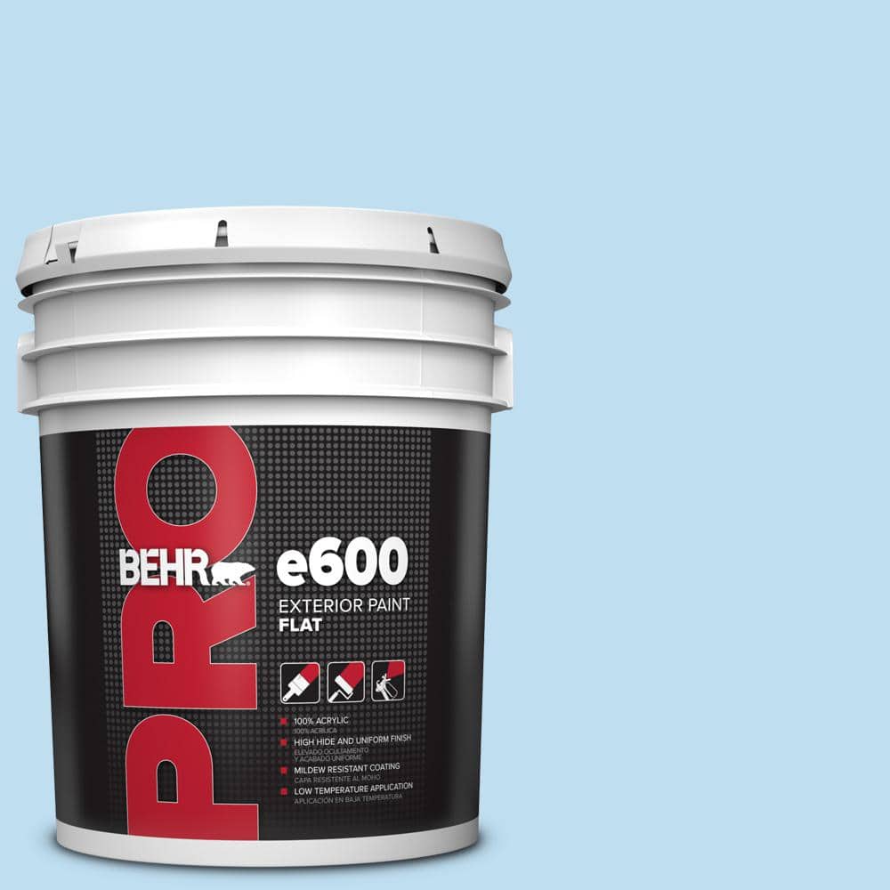 BEHR PRO 5 gal. #550A-2 Tropical Pool Flat Exterior Paint
