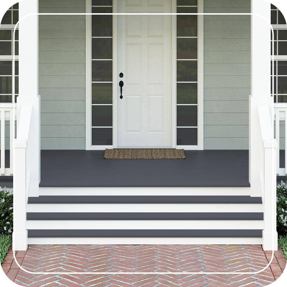 BEHR PREMIUM #760F-6 Textured Low-Lustre Enamel Interior/Exterior Porch and Patio Anti-Slip Floor Paint (2)