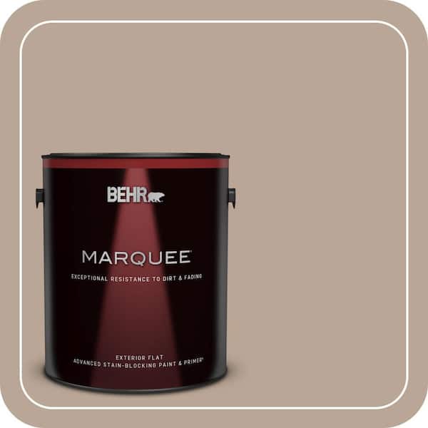 BEHR PREMIUM PLUS 1 gal. #BXC-43 Desert Sandstorm Semi-Gloss Enamel Low Odor Interior Paint & Primer (2)