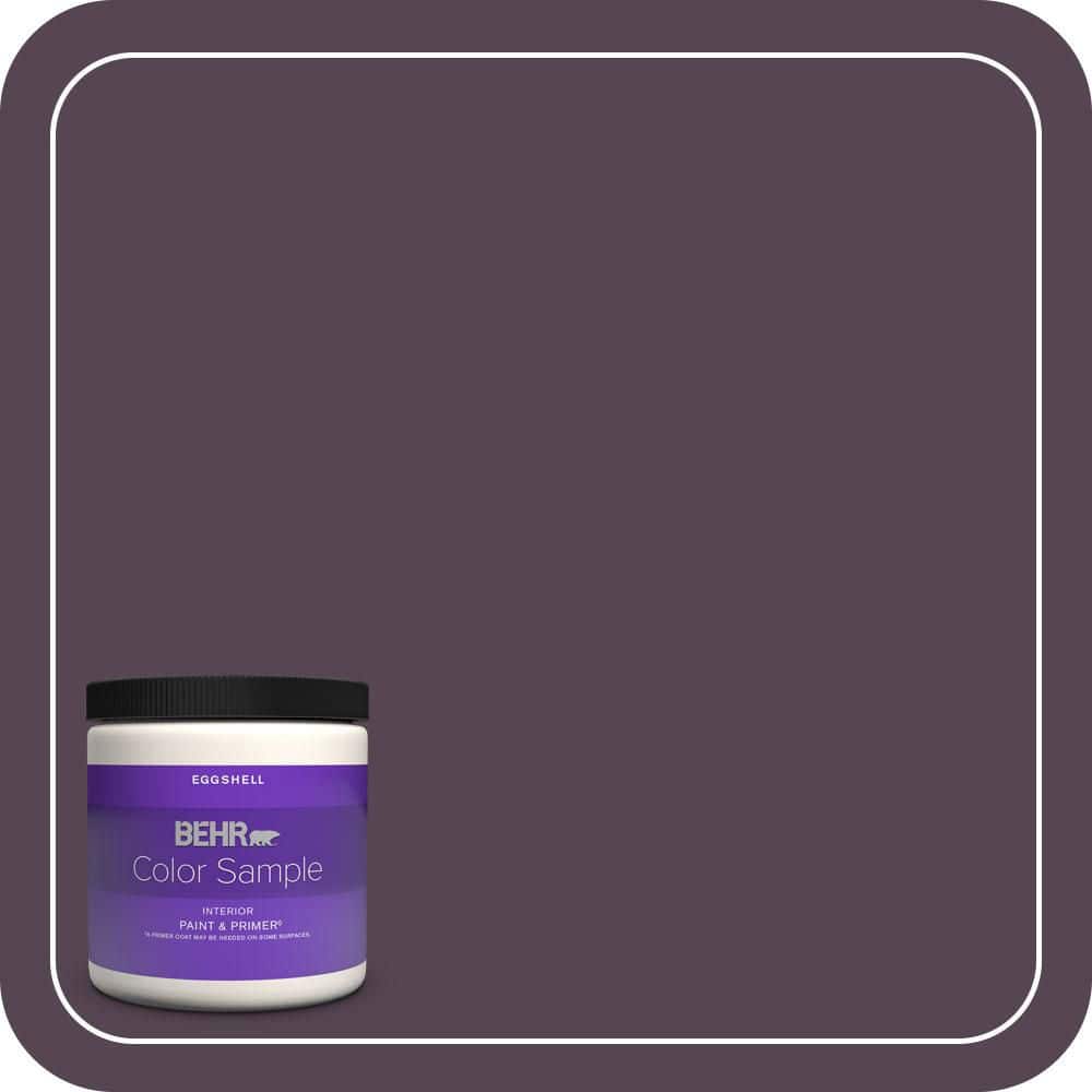 BEHR PREMIUM PLUS #680F-7 Baritone Enamel & Primer Color Sample (1)