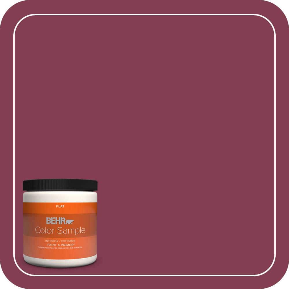 BEHR PREMIUM PLUS #S-H-100 Exotic Flowers Enamel Low Odor & Primer (1)