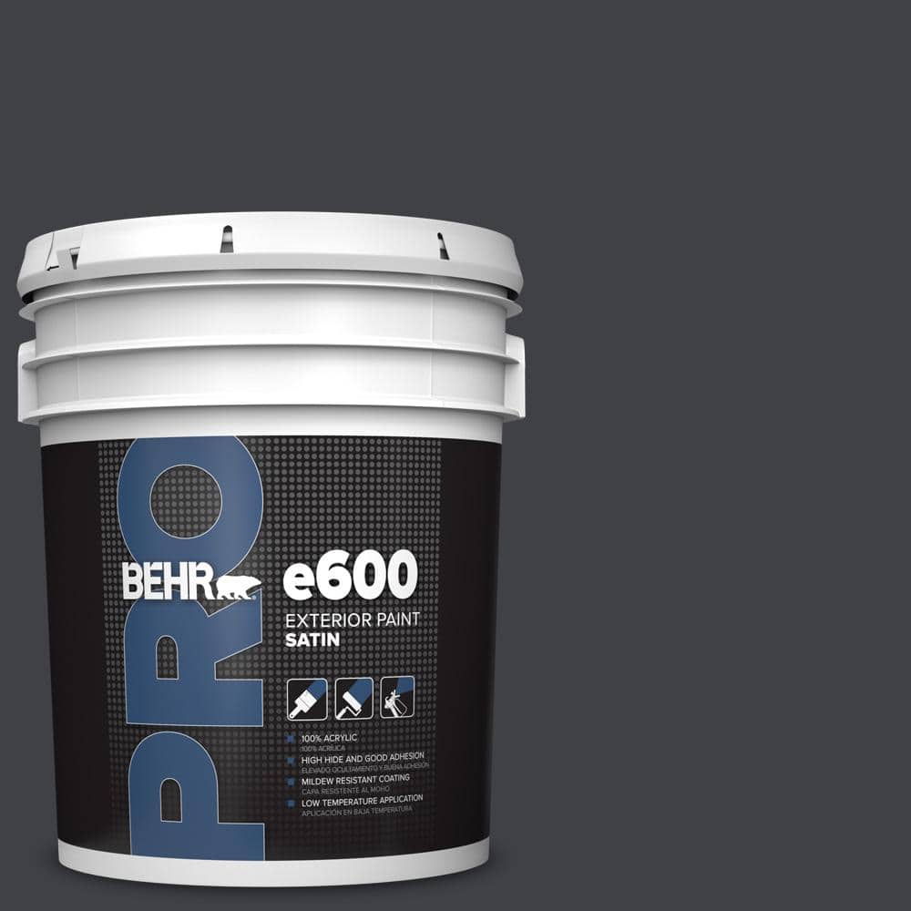 BEHR PRO 5 gal. #750F-7 Deep Space Satin Exterior Paint