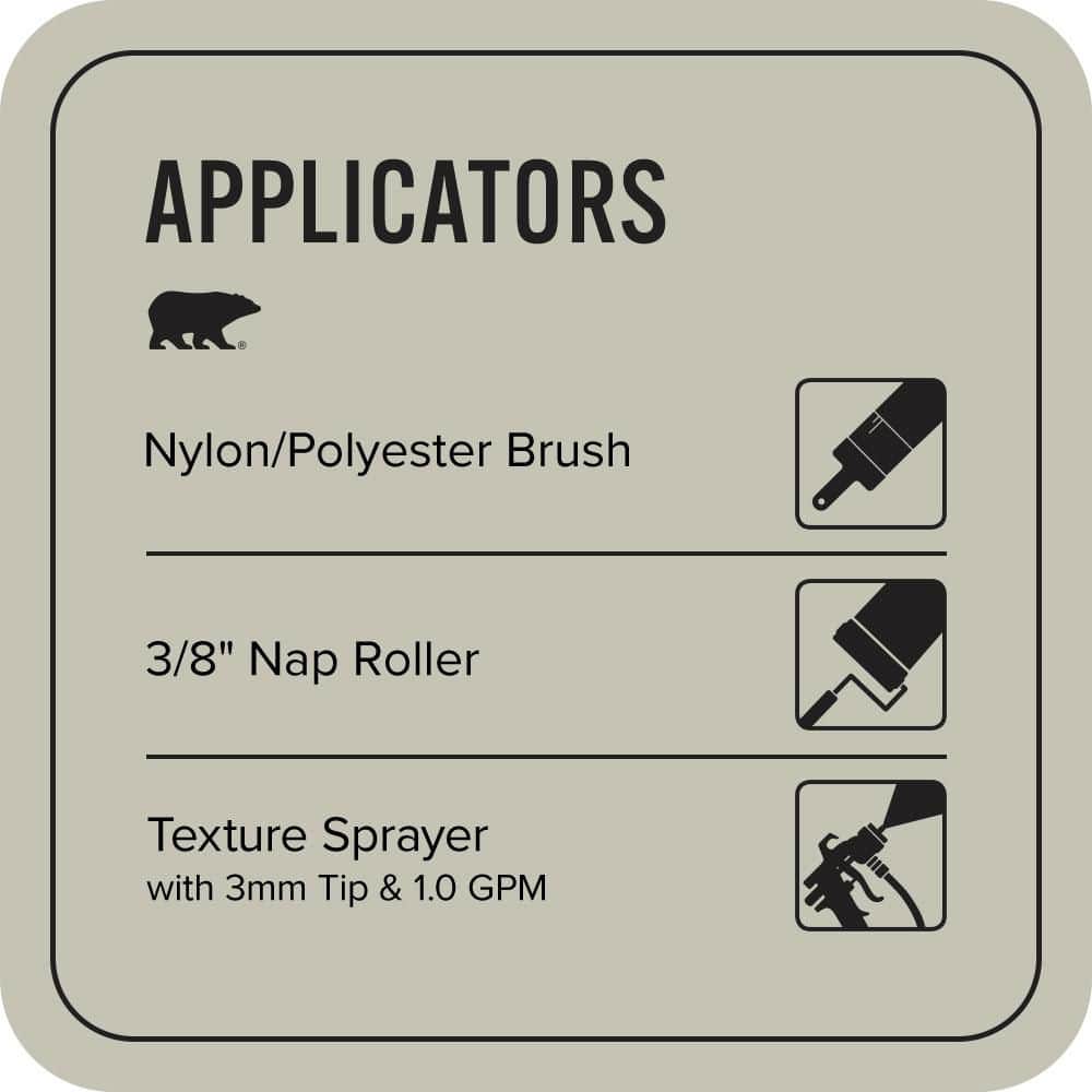 BEHR PREMIUM #BNC-04 Textured Low-Lustre Enamel Interior/Exterior Porch and Patio Anti-Slip Floor Paint (4)
