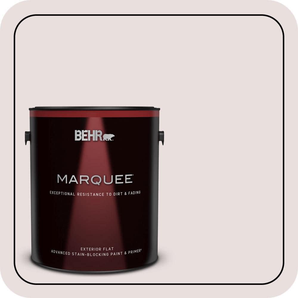 BEHR MARQUEE 1 gal. #N120-1 Parasol Flat Exterior Paint & Primer (1)