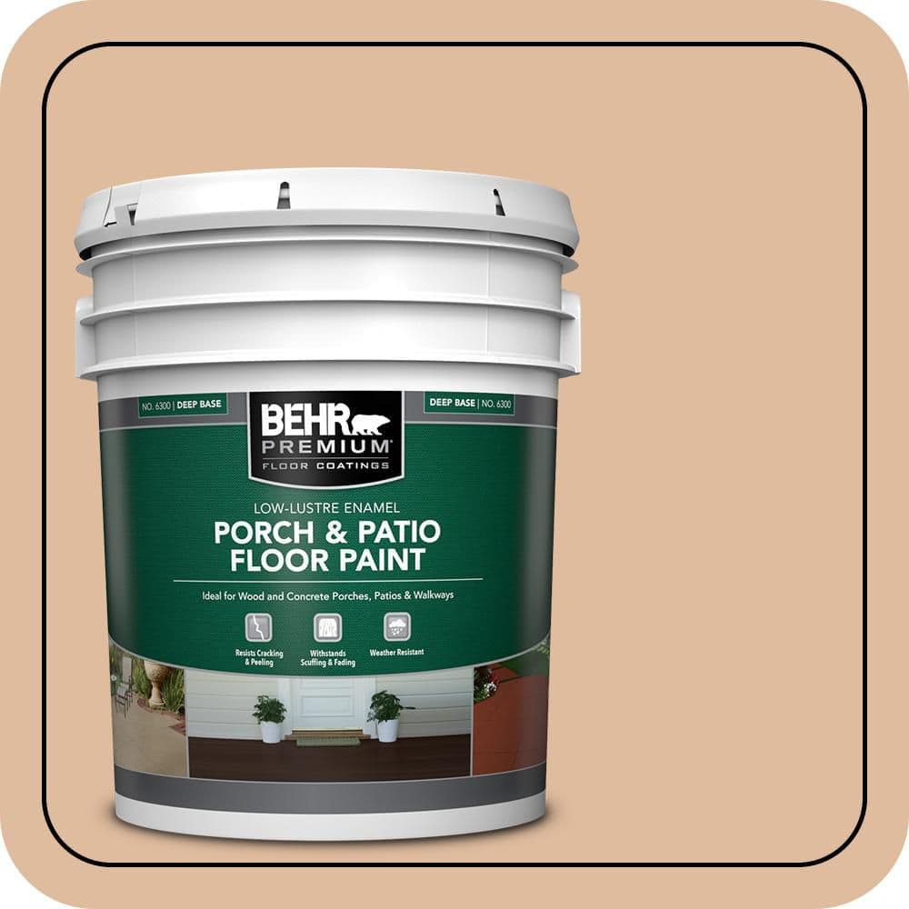 BEHR PREMIUM #HDC-CT-04 Textured Low-Lustre Enamel Interior/Exterior Porch and Patio Anti-Slip Floor Paint (1)
