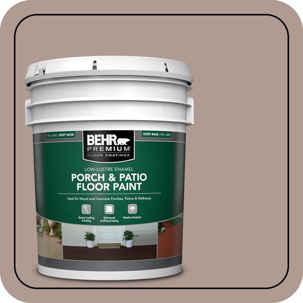 BEHR PREMIUM #N170-4 Low-Lustre Enamel Interior/Exterior Porch and Patio Floor Paint (1)