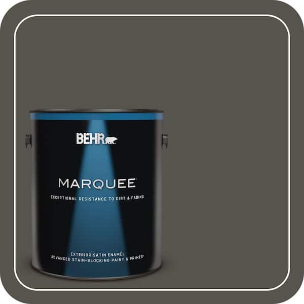 BEHR PREMIUM PLUS #790D-7 Black Bean Enamel Low Odor & Primer (4)