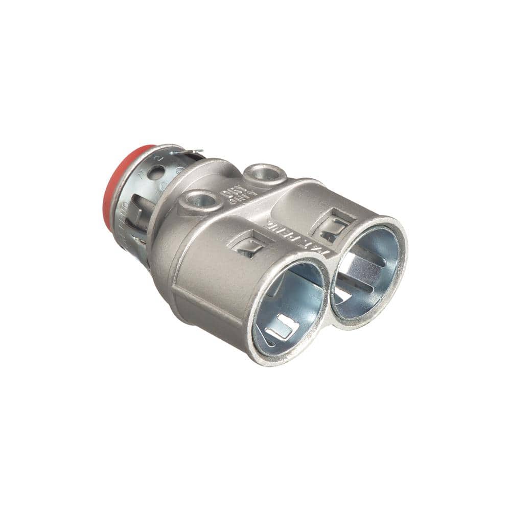Arlington Industries 3/8 in. Snap2It Duplex Connector (25 pack)