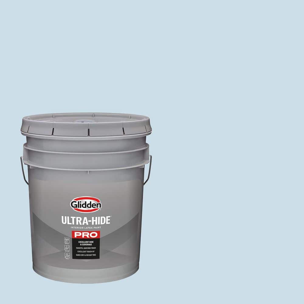 Glidden Ultra-Hide 1 gal. PPG1239-2 Duck's Egg Blue Semi-Gloss Interior Paint