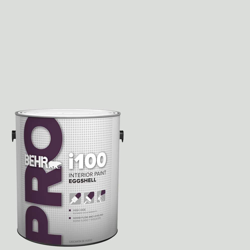 BEHR PRO 1 gal. #N500-1 Shiny Luster Eggshell Interior Paint