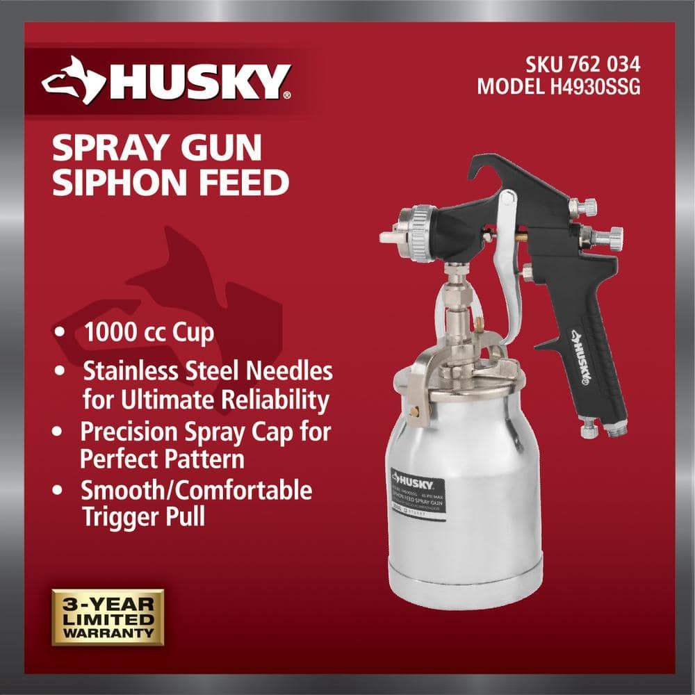 Husky Siphon Feed Spray Gun (2)