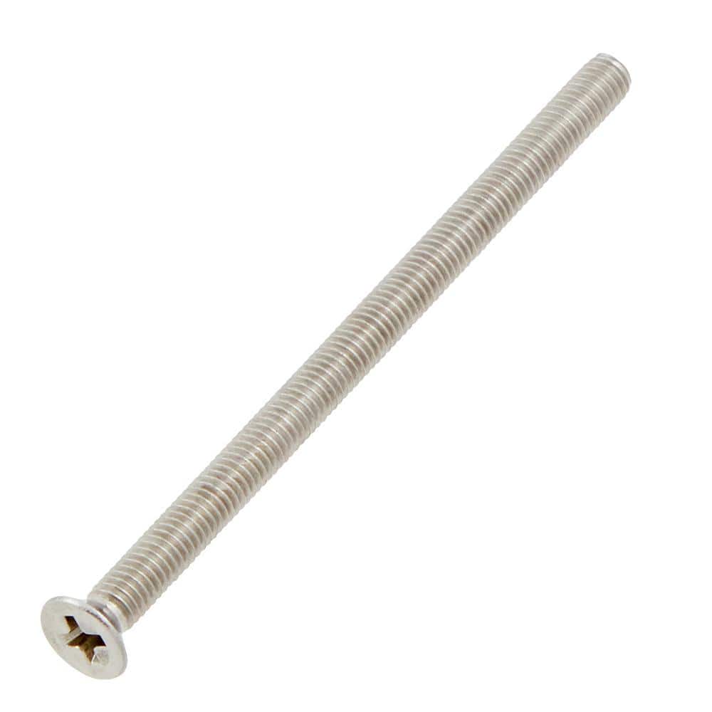 Everbilt M3-0.5 x 50mm Stainless Steel Flat Head Phillips Drive Machine Screw 1-Piece (1)
