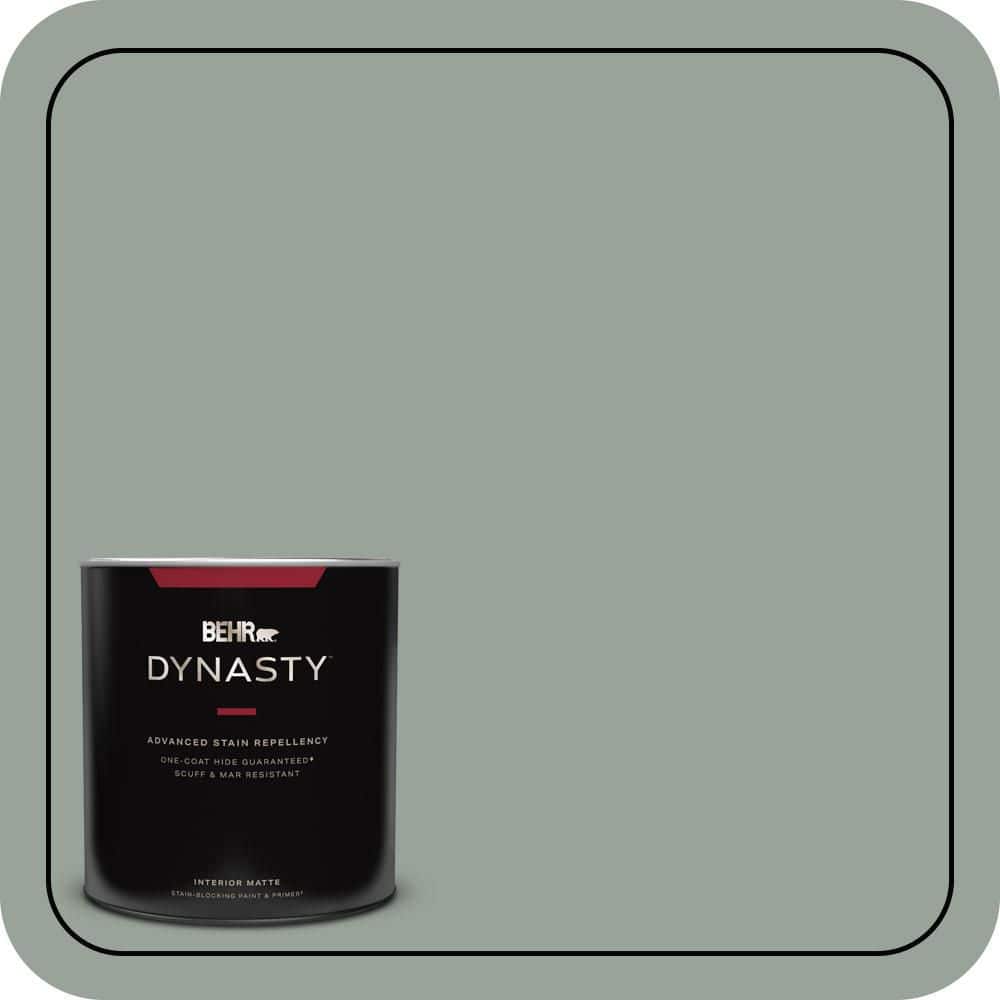 BEHR DYNASTY 1 qt. #700F-4 Pinedale Shores Matte Interior Stain-Blocking Paint & Primer