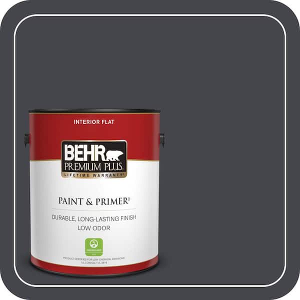 BEHR PREMIUM PLUS #760F-7 Sorcerer Enamel & Primer Color Sample (2)