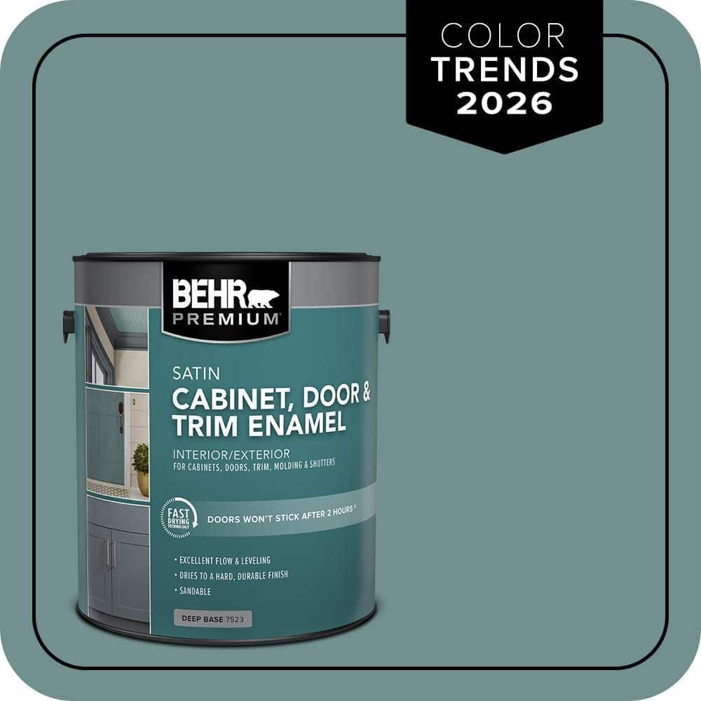 BEHR PREMIUM #PPU12-03 Enamel Interior/Exterior Cabinet, Door & Trim Paint (1)