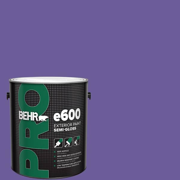 BEHR PRO 1 gal. #P560-6 Just a Fairytale Semi-Gloss Exterior Paint (2)