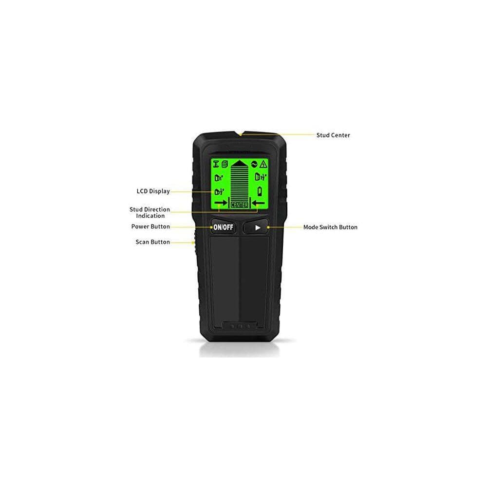 Unbranded Stud Finder Wall Scanner 5 in 1 Sensor Locator with LCD Display and Sound Warning for Wood AC Wire Metal Detection (2)