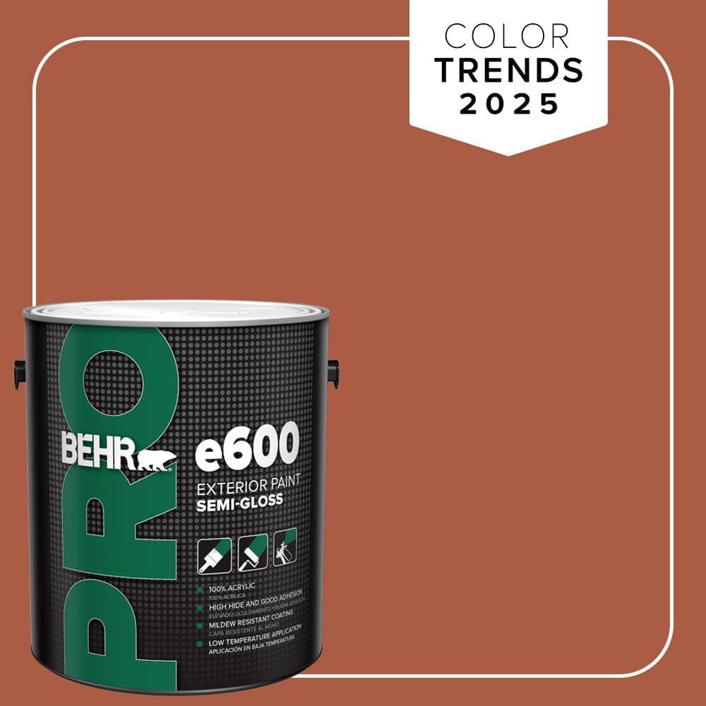 BEHR PRO 1 gal. #M190-7 Colorful Leaves Semi-Gloss Exterior Paint