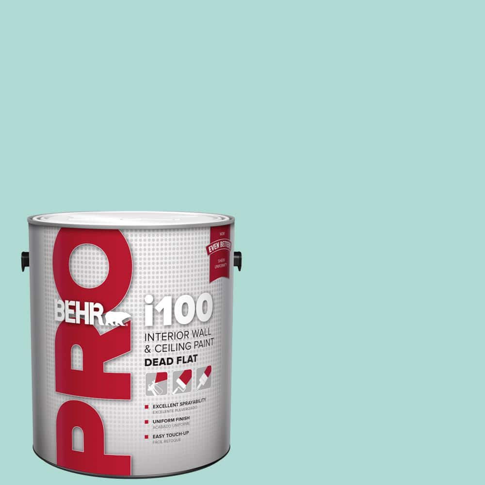 BEHR PRO 1 gal. #M450-3 Wave Top Dead Flat Interior Paint