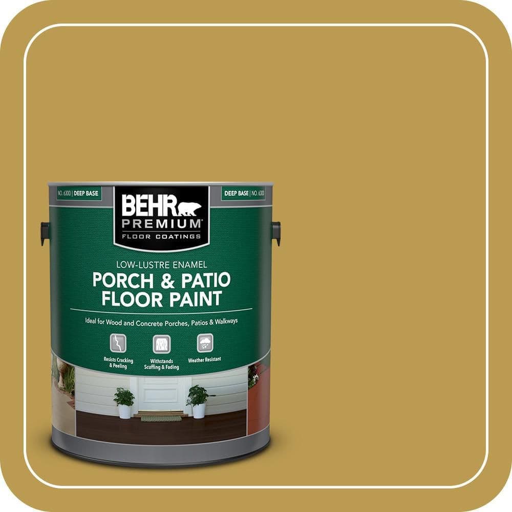 BEHR PREMIUM #M320-6 Low-Lustre Enamel Interior/Exterior Porch and Patio Floor Paint (1)