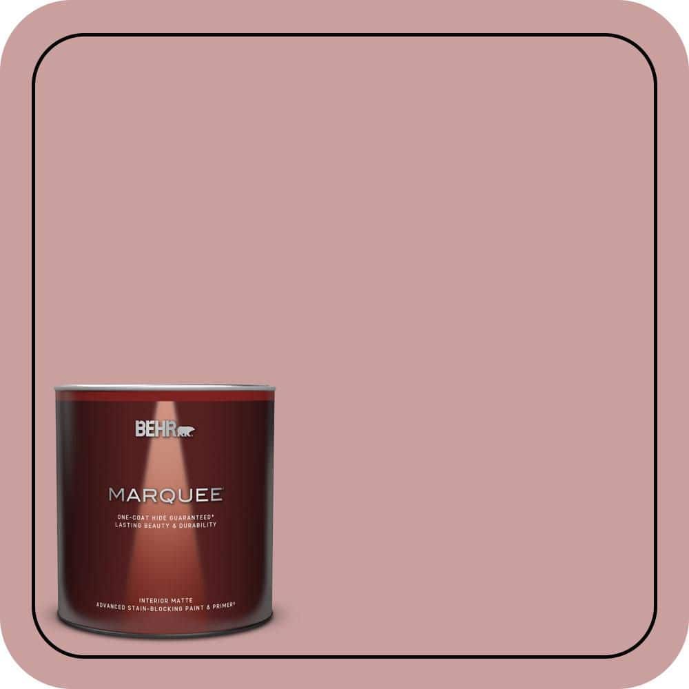 BEHR MARQUEE 1 Qt. #MQ1-13 Lady Guinevere One-Coat Hide Matte Interior Paint & Primer