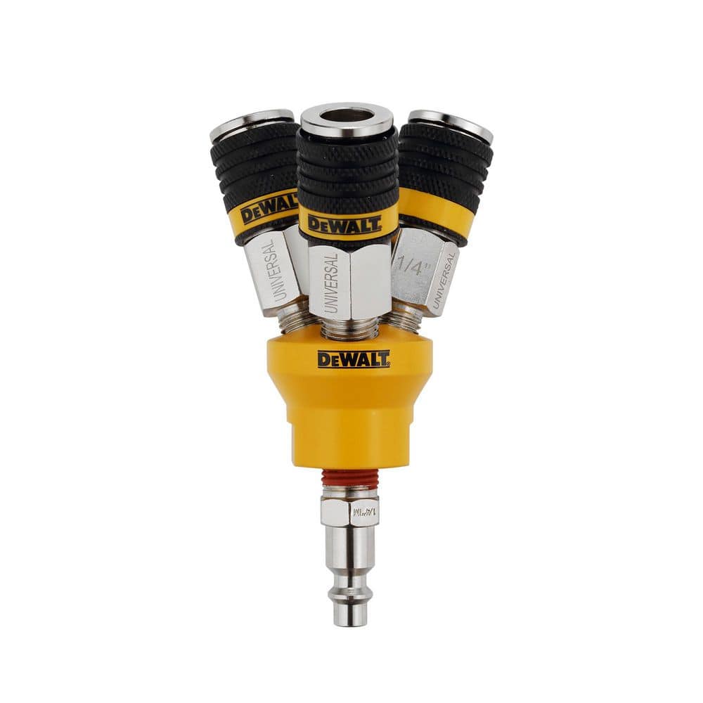 DEWALT 3-Way Round Manifold (2)