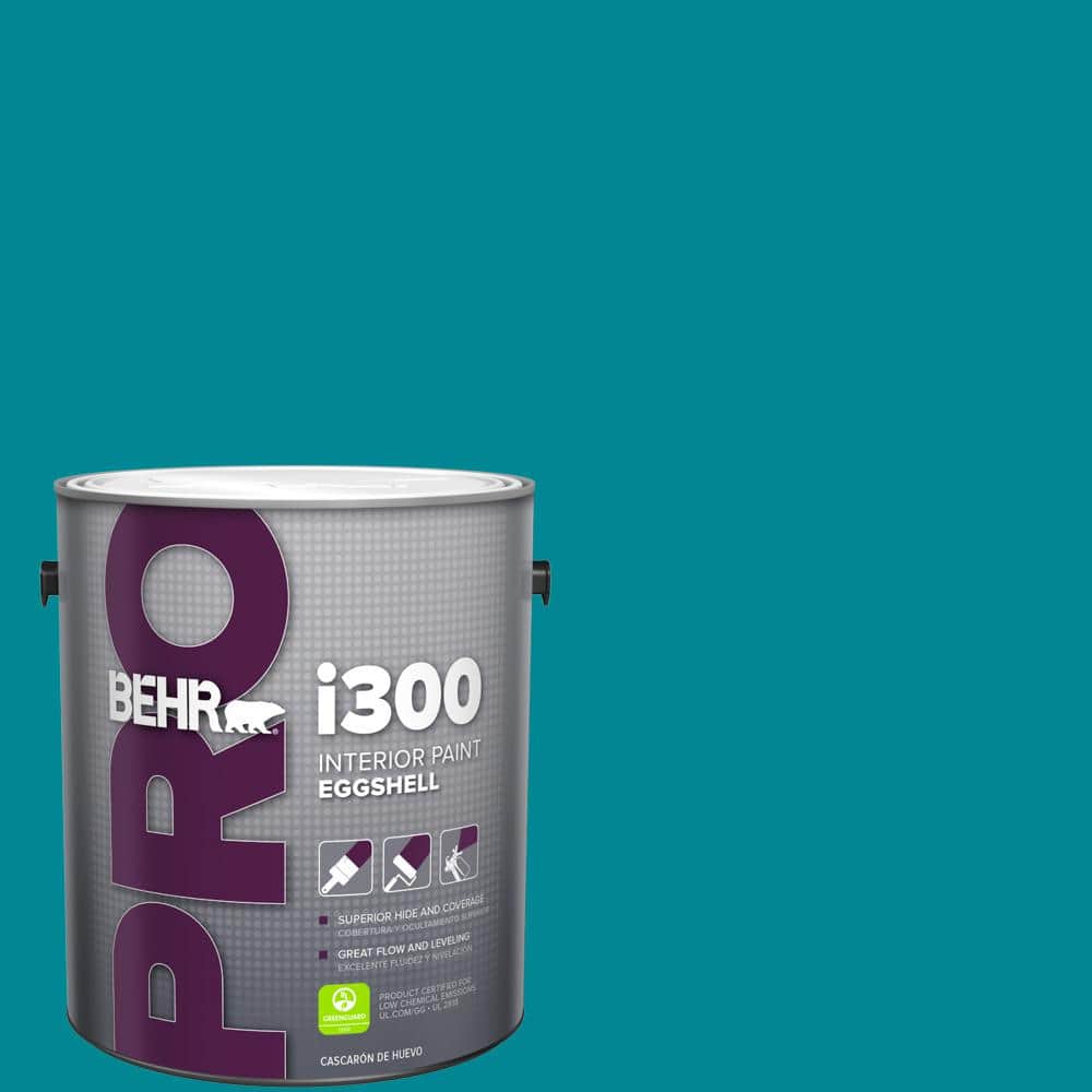 BEHR PRO 1 gal. #HDC-SM16-06 Blue Slushie Eggshell Interior Paint