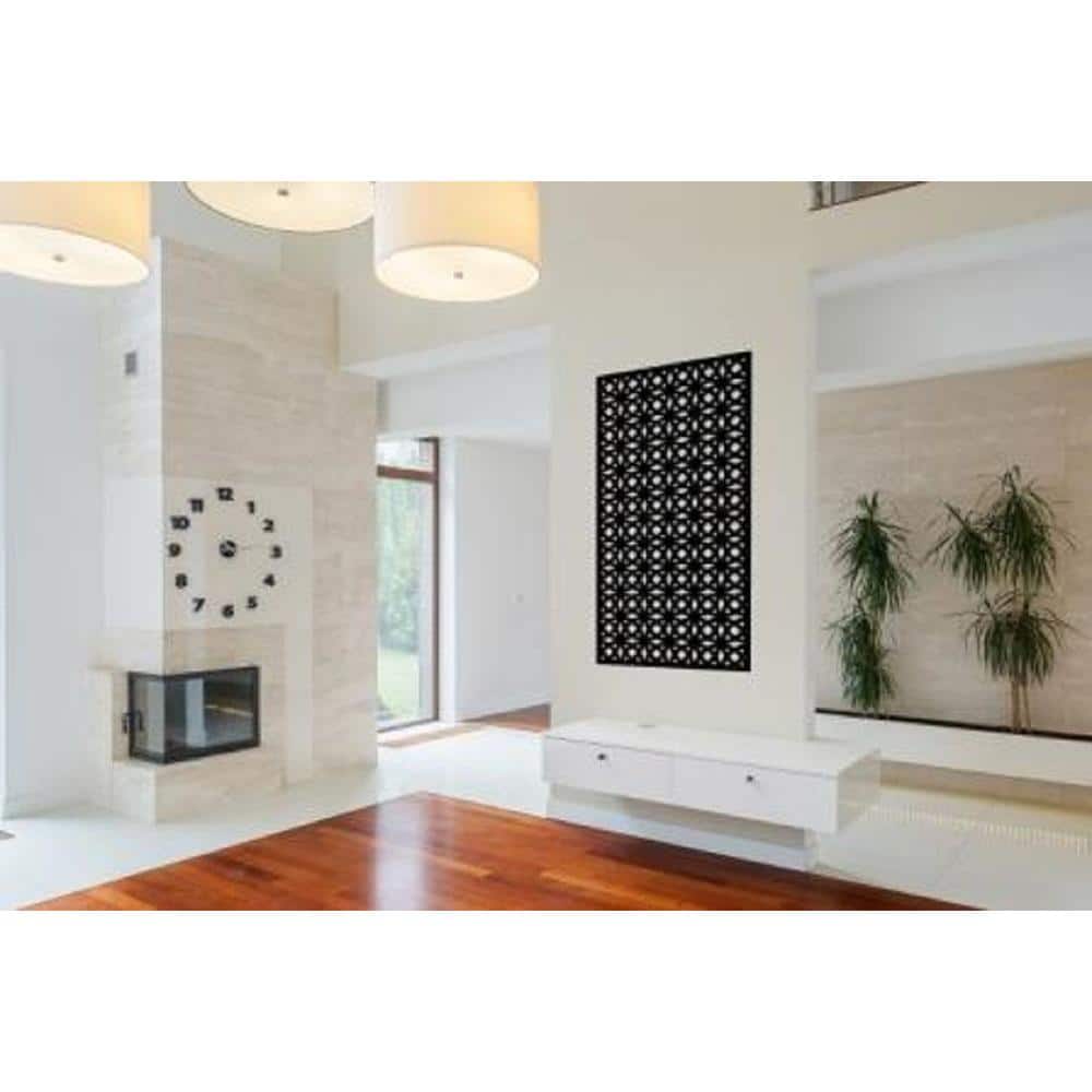 Matrix 71 in. x 2.95 ft. Orbit Decorative Fence Panel Screen (3)