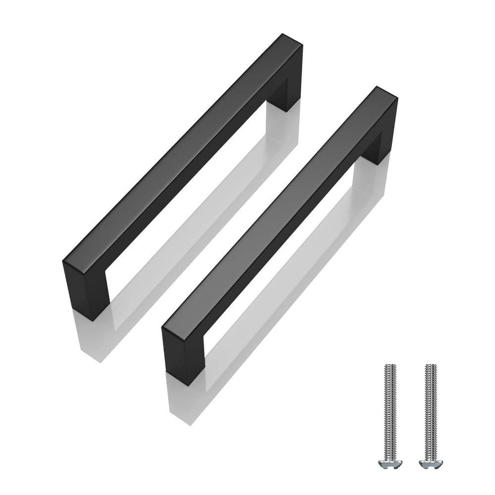 Numhew 30-Pack 5 in. Stainless Steel Kitchen Cabinet Handles, Square Dresser Handles Drawer Pulls (1)