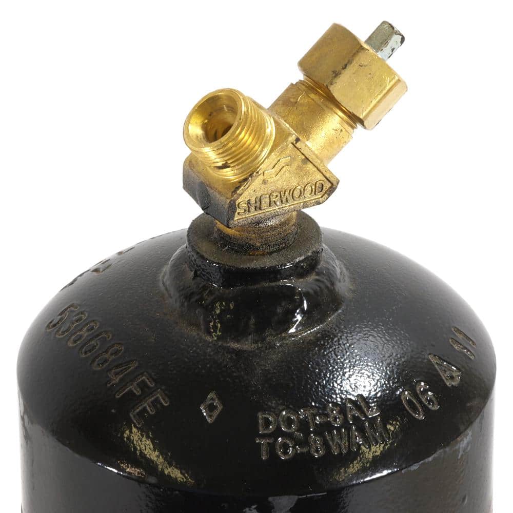 Forney Acetylene MC Size Cylinder, CGA 200 valve, 10 CUFT, Empty, with no Regulator (3)
