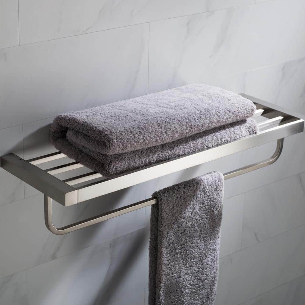 KRAUS Stelios Bathroom Shelf with Towel Bar (2)