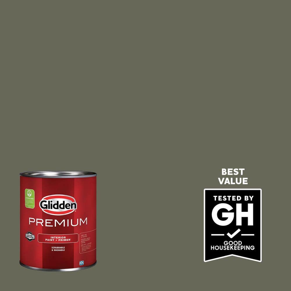 Glidden Premium 1 qt. PPG1030-7 Double Duty Eggshell Interior Latex Paint