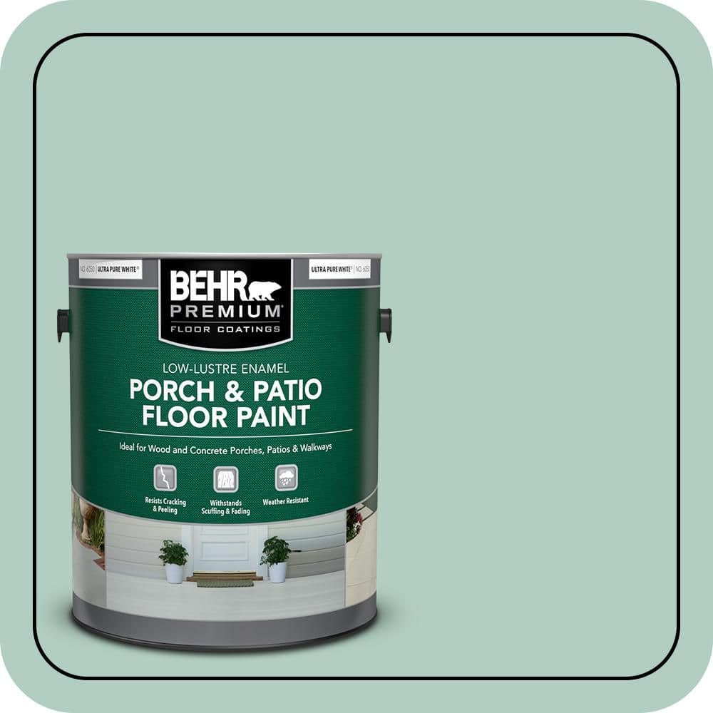 BEHR PREMIUM #M430-3 Textured Low-Lustre Enamel Interior/Exterior Porch and Patio Anti-Slip Floor Paint (1)