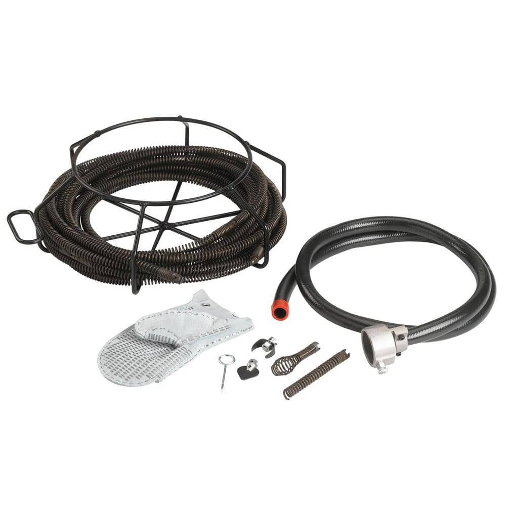 RIDGID 5/8 in. x 7-1/2 in. C-8 6-All-Purpose Wind Sectional Drain Cleaning Replacement Cables 13 Pc. Kit, K-50/K-60SP-SE Models