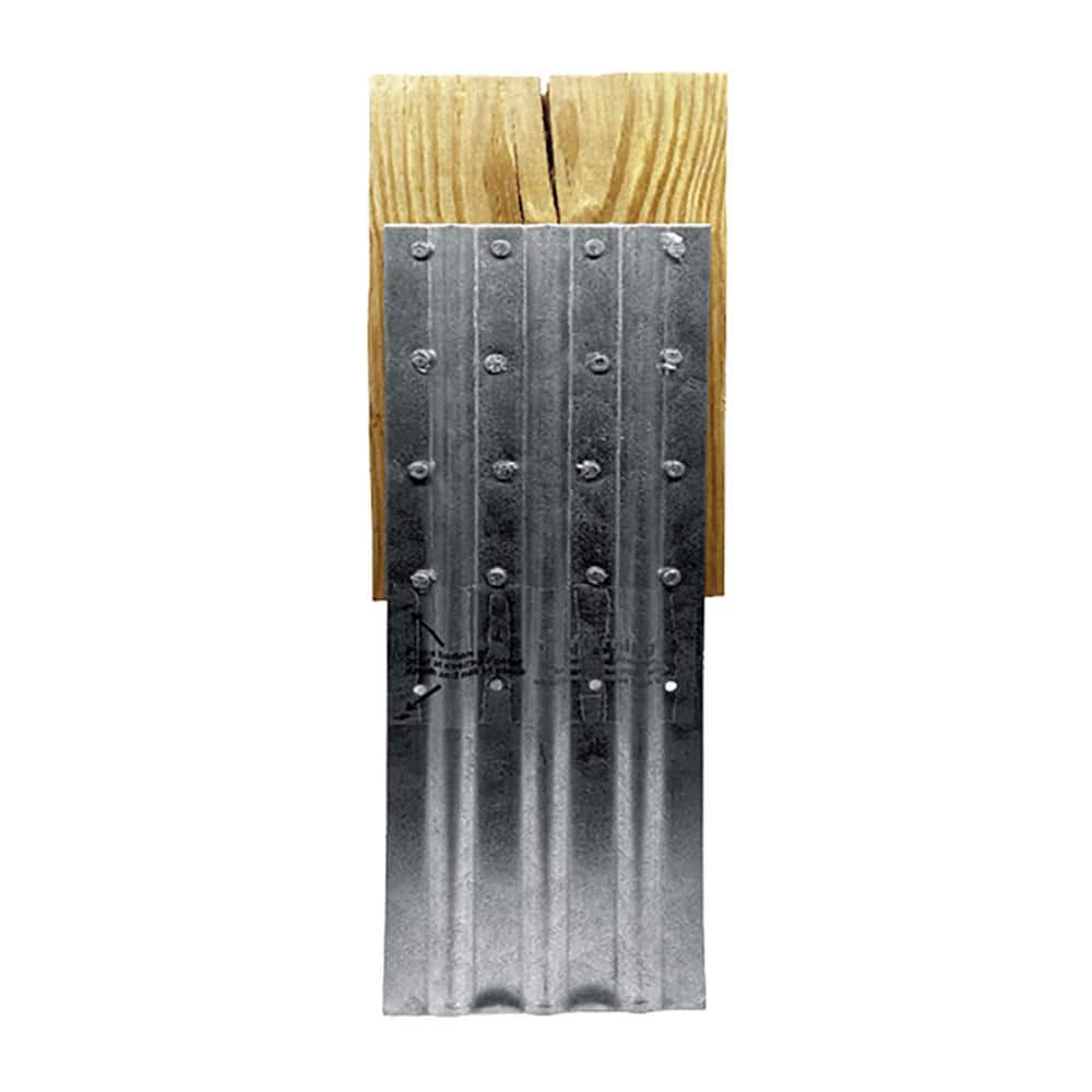 Unbranded Atlas 6 in. x 6 in. Galvanized Steel Post Foot Anchor for concrete (4-pieces) (3)
