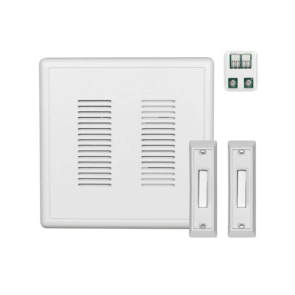 NICOR PrimeChime Plus 2 Video Compatible Hardwired Door Bell Chime Kit with Ecobee Adaptor