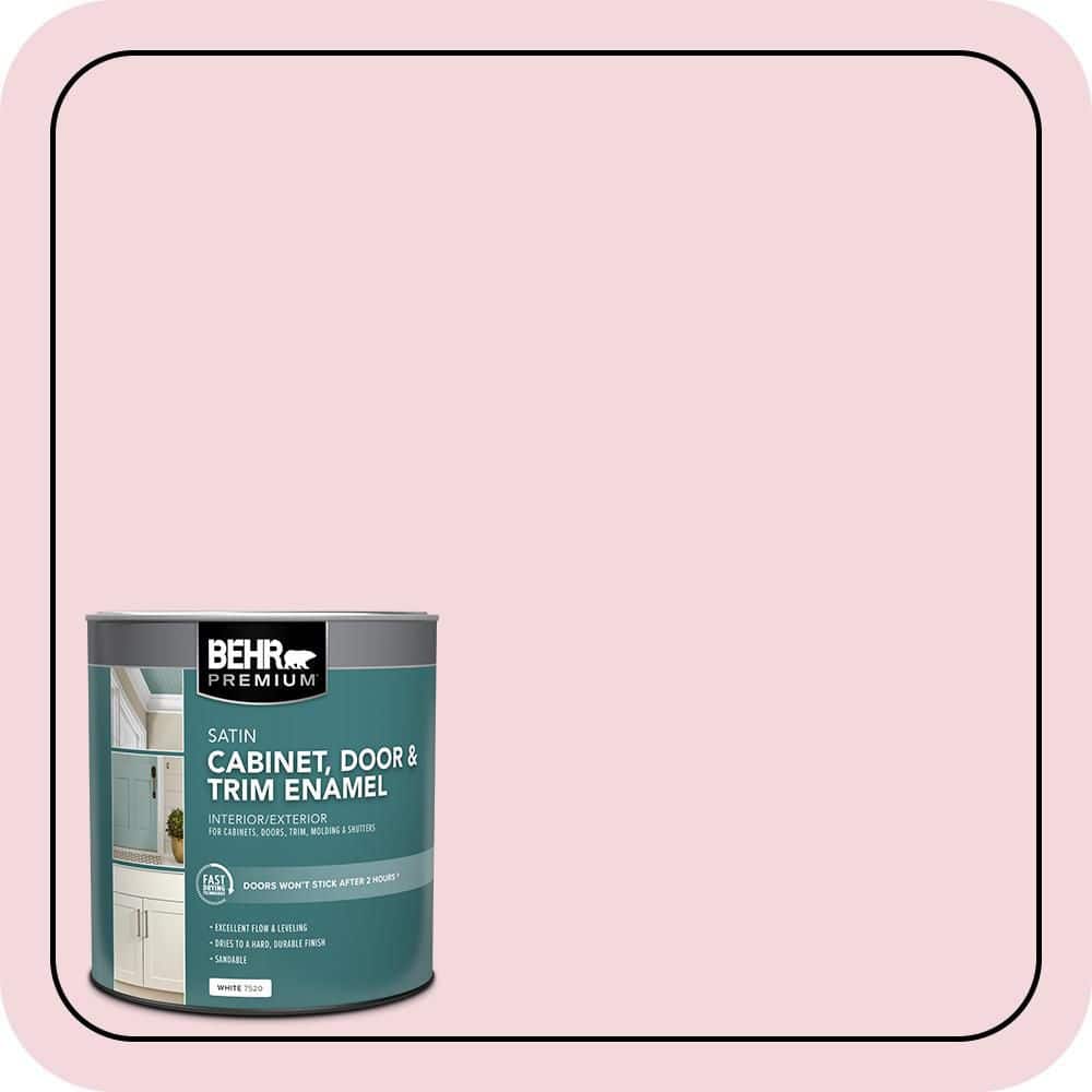 BEHR PREMIUM 1 qt. #M140-1 Funhouse Satin Enamel Interior/Exterior Cabinet, Door & Trim Paint (1)