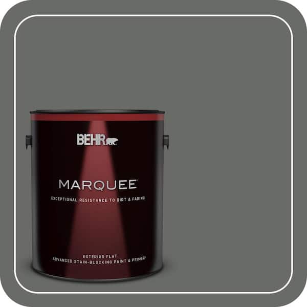 BEHR PREMIUM PLUS #BNC-26 Lunar Basalt Interior/Exterior Paint & Primer Color Sample (2)