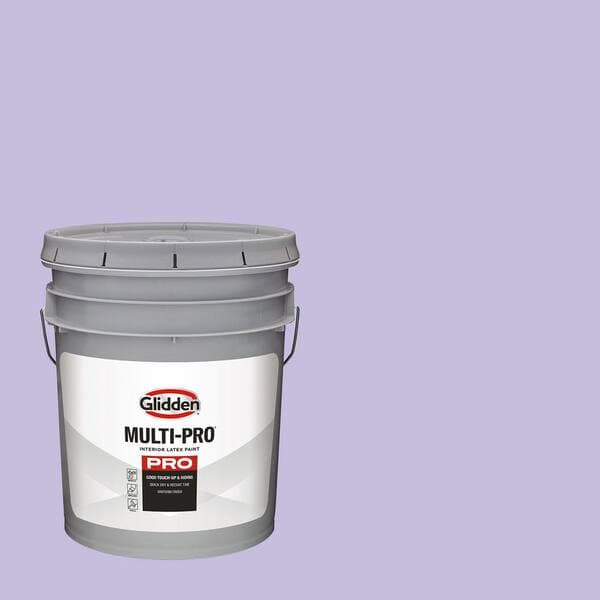 Glidden Multi-Pro 5 gal. PPG1247-4 Purple Dragon Ultra Flat Interior Paint (2)